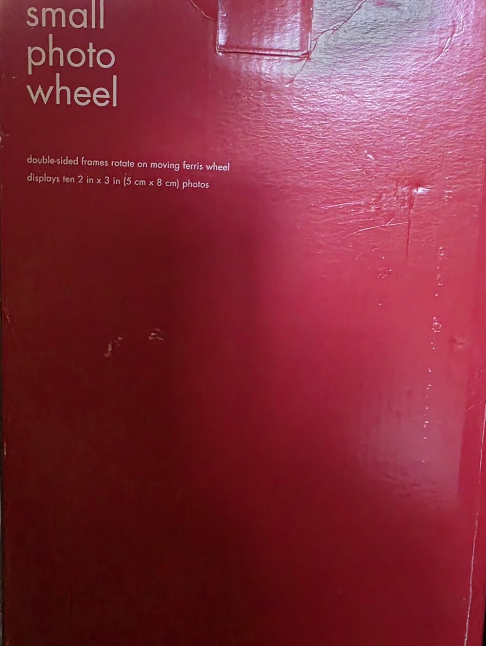 Small Photo Wheel Rotating Frame - Silver - Picture 6 of 8
